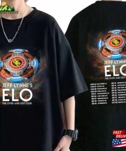 Jeff Lynne’s Elo Over And Out Final Tour 2024 Shirt Concert Tee Fan Gift Sweatshirt Unisex