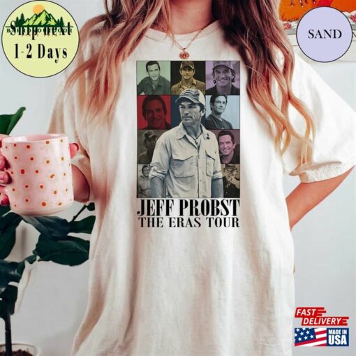 Jeff Probst Shirt Gift Merch For Fans Retro 90’S Tee Survivor Presenter Homage T-Shirt Hoodie