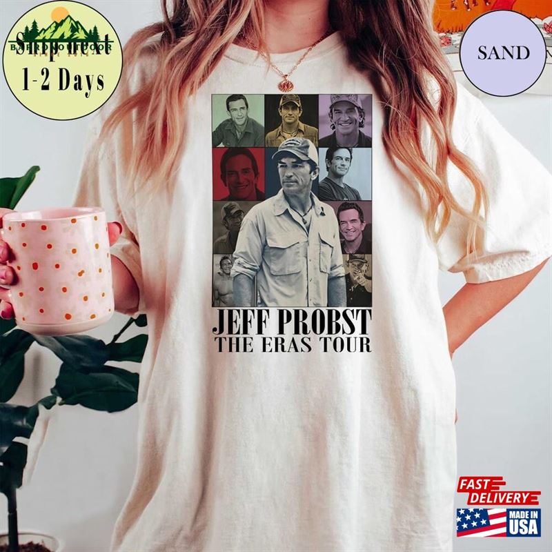 Jeff Probst Shirt Gift Merch For Fans Retro 90'S Tee Survivor Presenter Homage T-Shirt Hoodie Jeff Probst Shirt Gift Merch For Fans Retro 90'S Tee Survivor Presenter Homage T-Shirt Hoodie