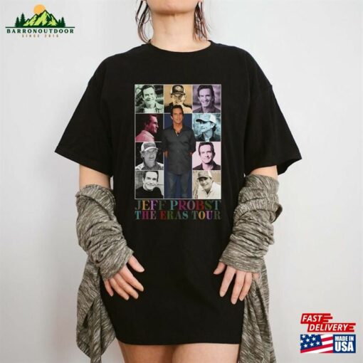 Jeff Probst The Eras Tour T-Shirt Vintage Washed Shirt Presenter Homage Graphic Unisex Sweatshirt Classic