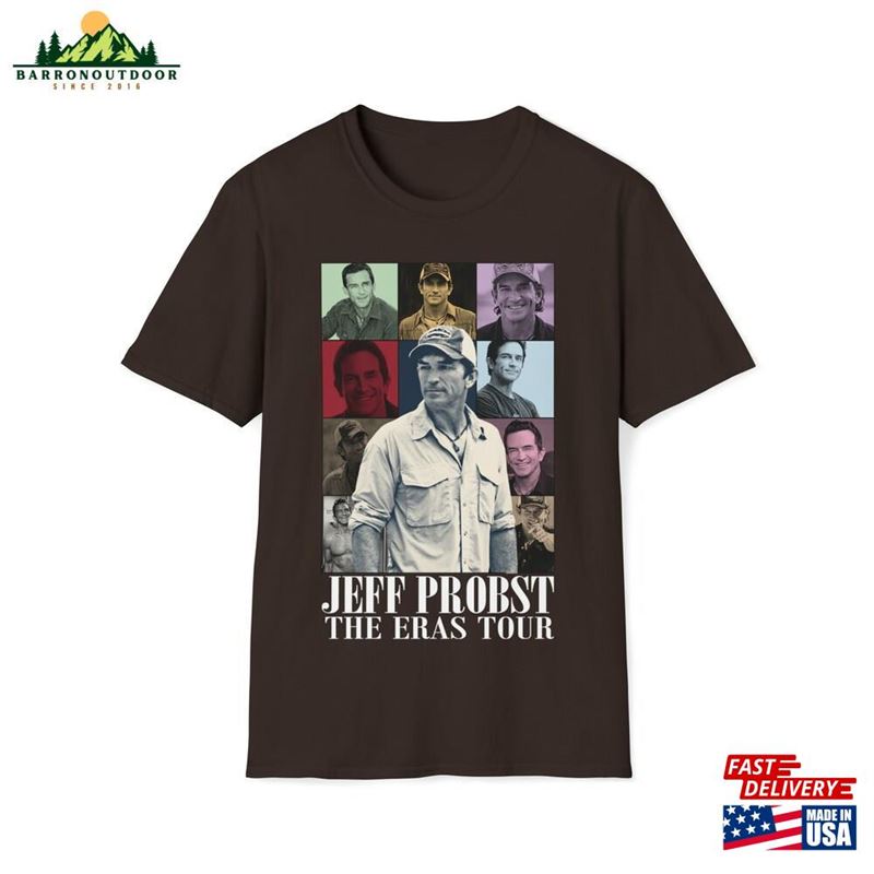 Jeff Probst The Eras Tour Unisex Softstyle T-Shirt Sweatshirt Jeff Probst The Eras Tour Unisex Softstyle T-Shirt Sweatshirt