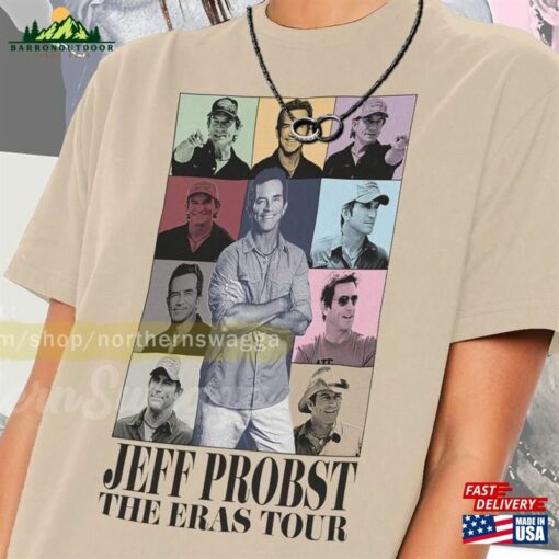 Jeff Probst Tour Shirt Cool Fan Art T 90S Poster 419 Tee Unisex Sweatshirt
