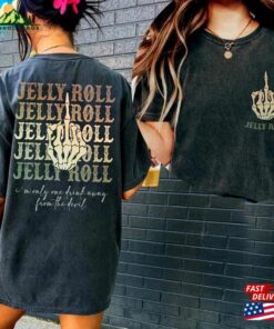 Jelly I’m Only One Drink Away From The Devil Graphic Shirt Backroad Baptism Tour 2023 Unisex Hoodie