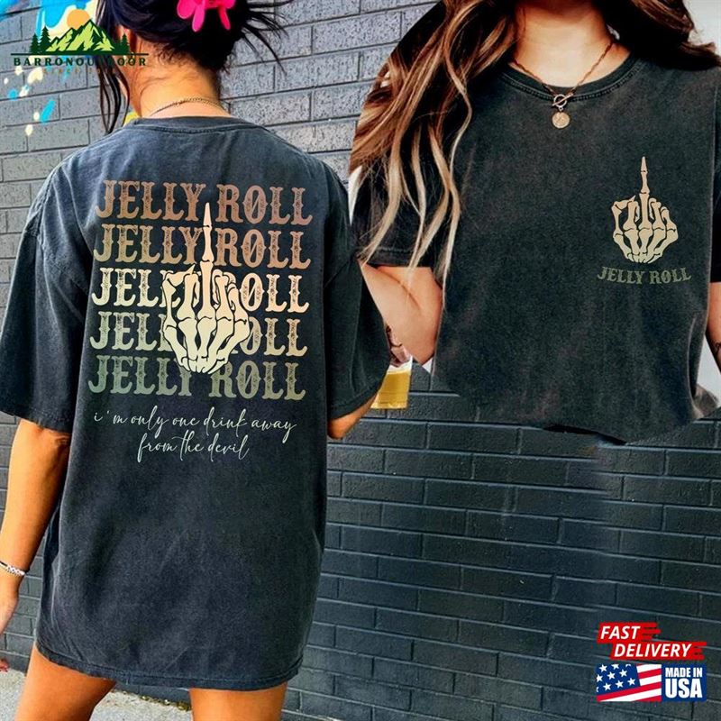 Jelly I'm Only One Drink Away From The Devil Graphic Shirt Backroad Baptism Tour 2023 Unisex Hoodie Jelly I'm Only One Drink Away From The Devil Graphic Shirt Backroad Baptism Tour 2023 Unisex Hoodie