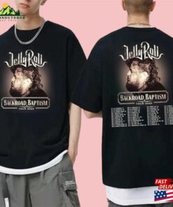 Jelly Roll 2023 Tour Shirt Backroad Baptism Music Unisex T-Shirt