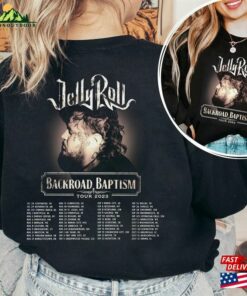 Jelly Roll 2023 Tour Shirt Backroad Baptism Unisex Classic
