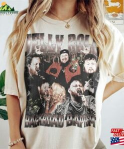 Jelly Roll 90S Backroad Baptism T-Shirt V Neck Hoodie