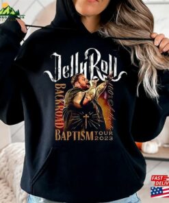 Jelly Roll Backroad Baptism T-Shirt 2023 Tour Shirt Unisex Sweatshirt