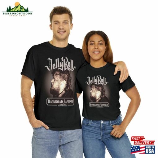 Jelly Roll Backyard Baptism Tour 2023 Unisex Heavy Cotton Tee Classic T-Shirt