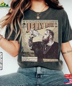 Jelly Roll Comic Shirt Sweatshirt 90S Vintage Book Art Ballads Of The Broken Tour Album Graphic Tee Unisex Gift Hoodie V1 T-Shirt