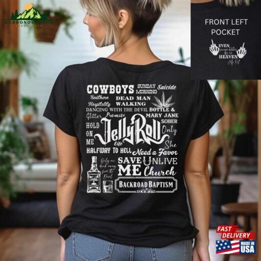 Jelly Roll Concert Shirt T-Shirt Classic