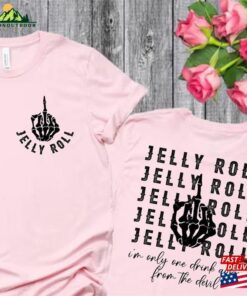 Jelly Roll Graphic Shirt I’m Only One Drink Away From The Devil Sweatshirt T-Shirt
