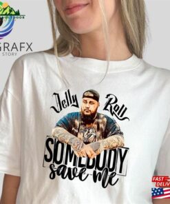 Jelly Roll Graphic Tee Shirt Music Artist Merch Hip Hop Streetwear Sweatshirt T-Shirt