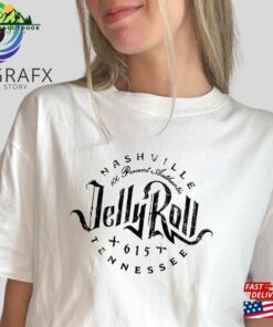 Jelly Roll Graphic Tee Shirt Music Artist Merch Hip Hop Streetwear Unisex T-Shirt