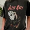 Jelly Roll In Mask 2023 Tour T-Shirt 90S Vintage Shirt Bootleg Unisex
