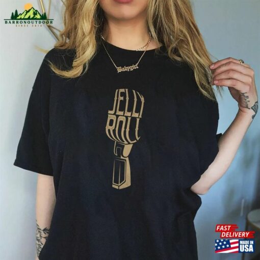 Jelly Roll Rapper Retro Vintage T-Shirt Shirt Gift For Fans Classic