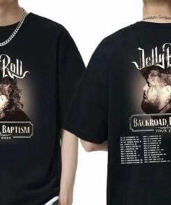 Jelly Roll Shirt 2023 Tour Backroad Baptism T-Shirt Unisex Classic