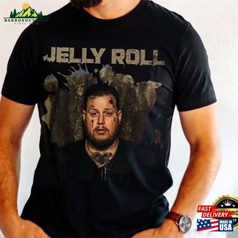 Jelly Roll Shirt 2023 Tour Country Music Tee T-Shirt Hoodie Jelly Roll Shirt 2023 Tour Country Music Tee T-Shirt Hoodie
