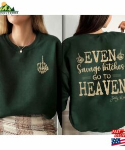 Jelly Roll Shirt Even Savage Bitches Go To Heaven Jell Tour 2023 Sweatshirt Unisex