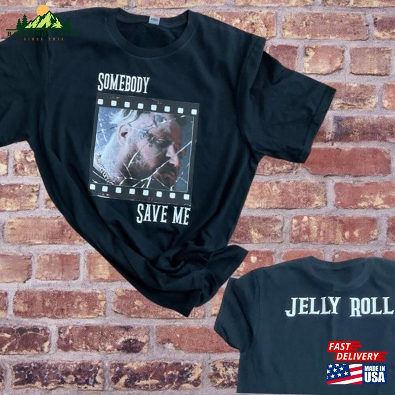 Jelly Roll Somebody Save Me Concert Band Shirt Unisex Sweatshirt Jelly Roll Somebody Save Me Concert Band Shirt Unisex Sweatshirt