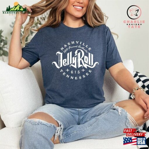 Jelly Roll T-Shirt Lyrics Tee Shirt Concert Unisex Hoodie
