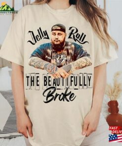 Jelly Roll The Beautifully Broken Tour 2024 Shirt Concert T-Shirt Unisex