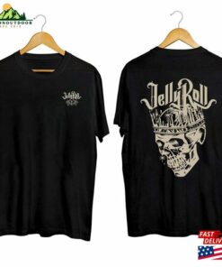 Jelly Roll The Beautifully Broken Tour 2024 Shirt Fan Whitsitt Chapel Crown Skull Classic Unisex