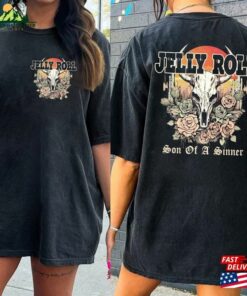 Jellyroll Son Of A Sinner Tshirt Graphic Shirt Backroad Baptism Tour 2023 T-Shirt Sweatshirt