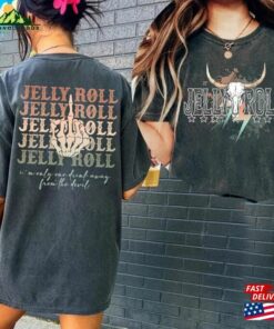 Jellyroll World Tour T-Shirt Concert Fan Shirt Rap Hip Hop Graphic Sweatshirt Unisex