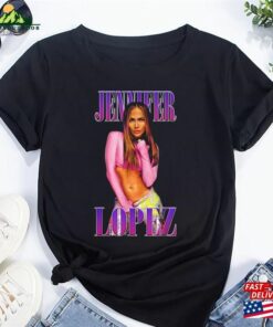Jennifer Lopez 90S Vintage Shirt Jlo Graphic Tour 2024 Tee T-Shirt Classic
