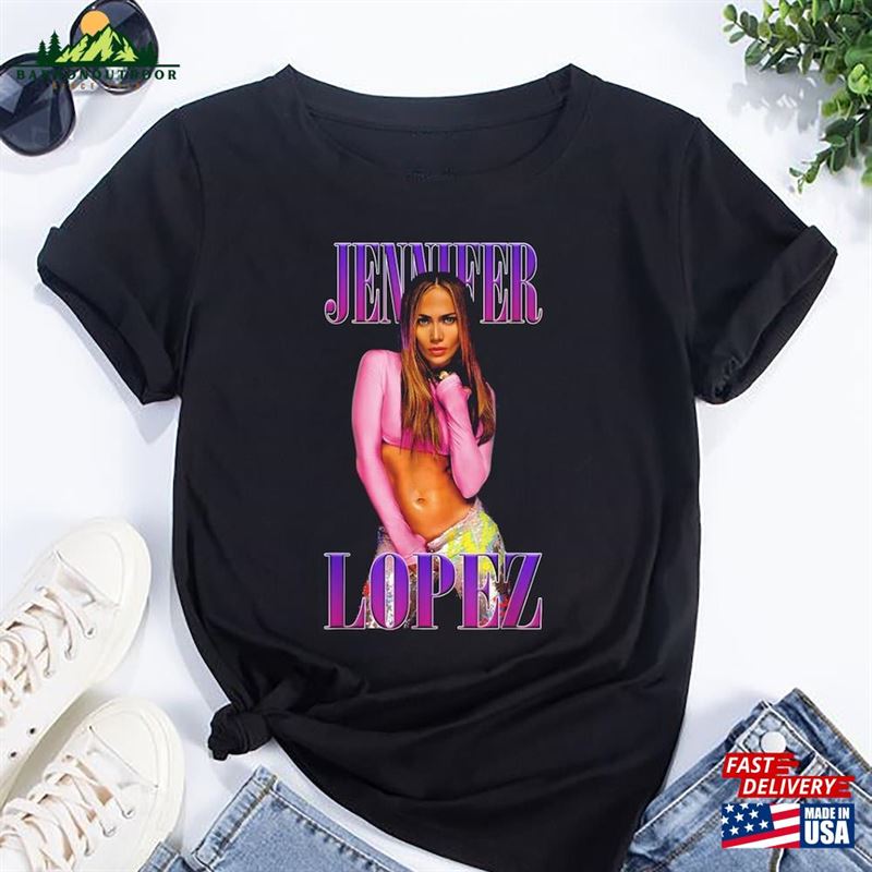 Jennifer Lopez 90S Vintage Shirt Jlo Graphic Tour 2024 Tee T-Shirt Classic Jennifer Lopez 90S Vintage Shirt Jlo Graphic Tour 2024 Tee T-Shirt Classic