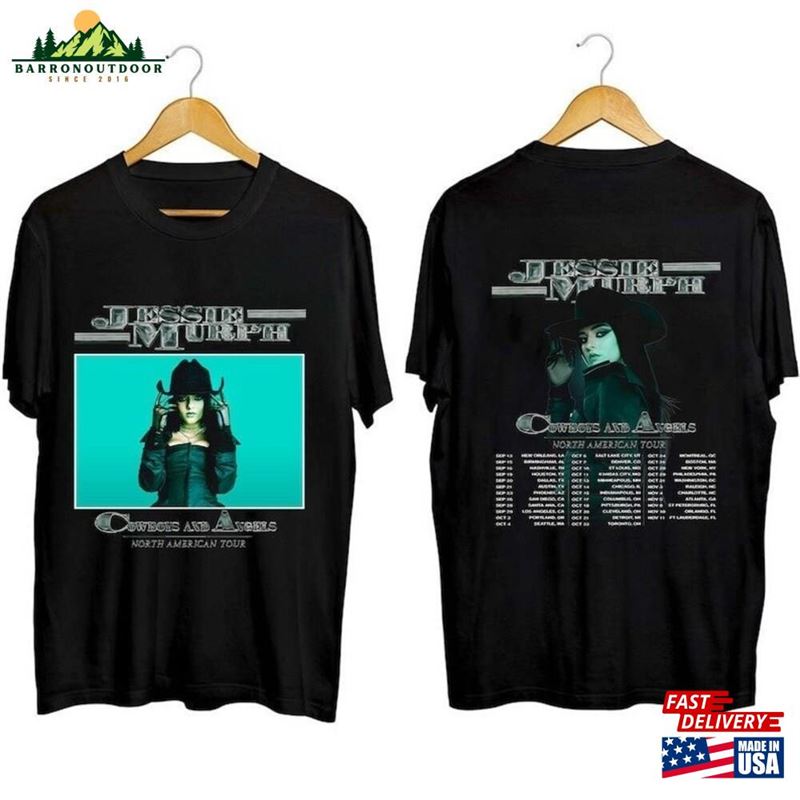 Jessie Murph Cowboys And Angels Tour 2023 Shirt Concert T-Shirt Classic Jessie Murph Cowboys And Angels Tour 2023 Shirt Concert T-Shirt Classic