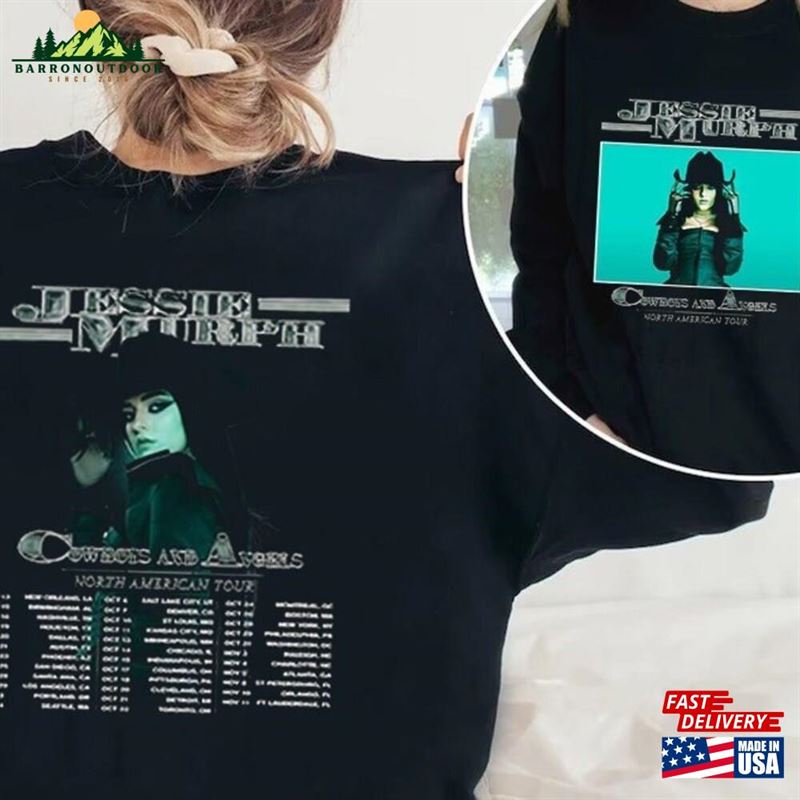 Jessie Murph Cowboys And Angels Tour 2023 Shirt Concert T-Shirt Hoodie Jessie Murph Cowboys And Angels Tour 2023 Shirt Concert T-Shirt Hoodie