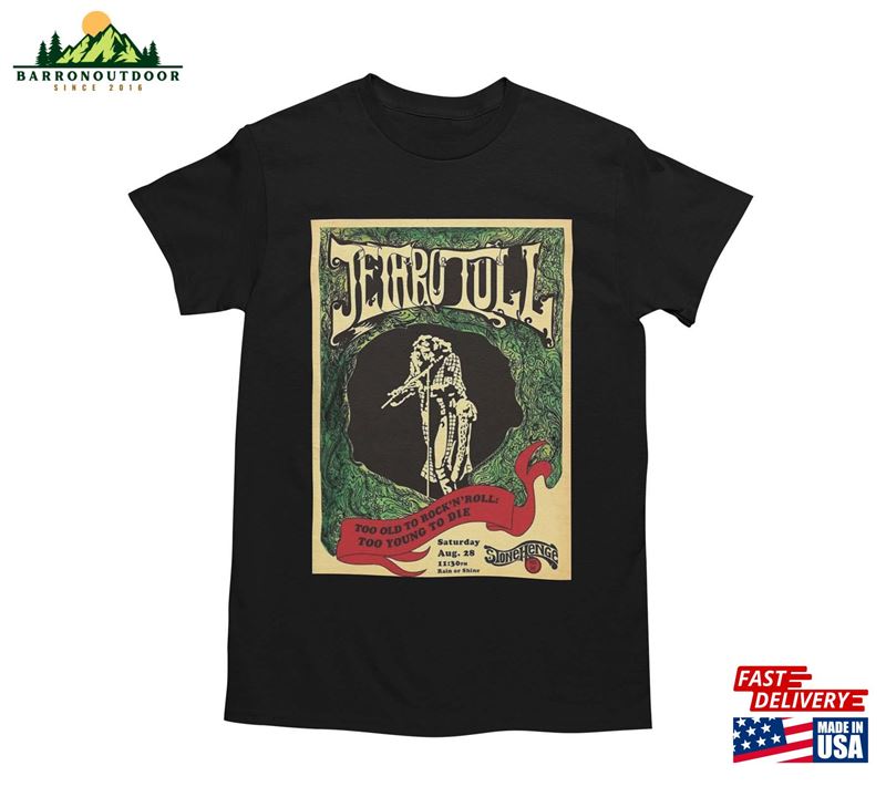Jethro Tull Rock Band Memories Classic T-Shirt Sweatshirt Jethro Tull Rock Band Memories Classic T-Shirt Sweatshirt