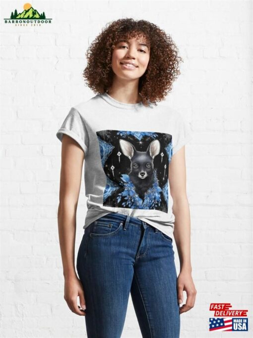 Jewelled Kangaroo Pattern Classic T-Shirt Sweatshirt