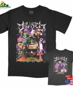 Jhayco Vida Rock Star 2023 Double Sided Tour Dates Merch T-Shirt Comfort Colors Hoodie Sweatshirt