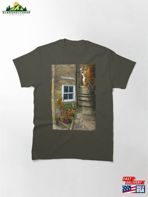 Jim Bells Stile Robin Hoods Bay Classic T-Shirt Sweatshirt