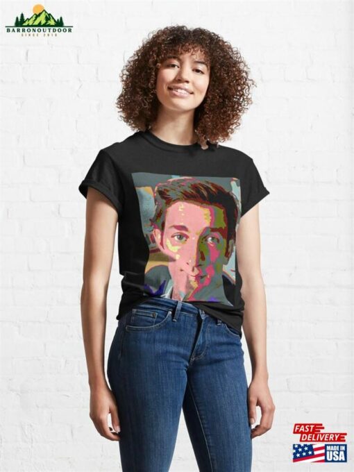 Jim The Office Retro Pop Art Portrait Classic T-Shirt Hoodie