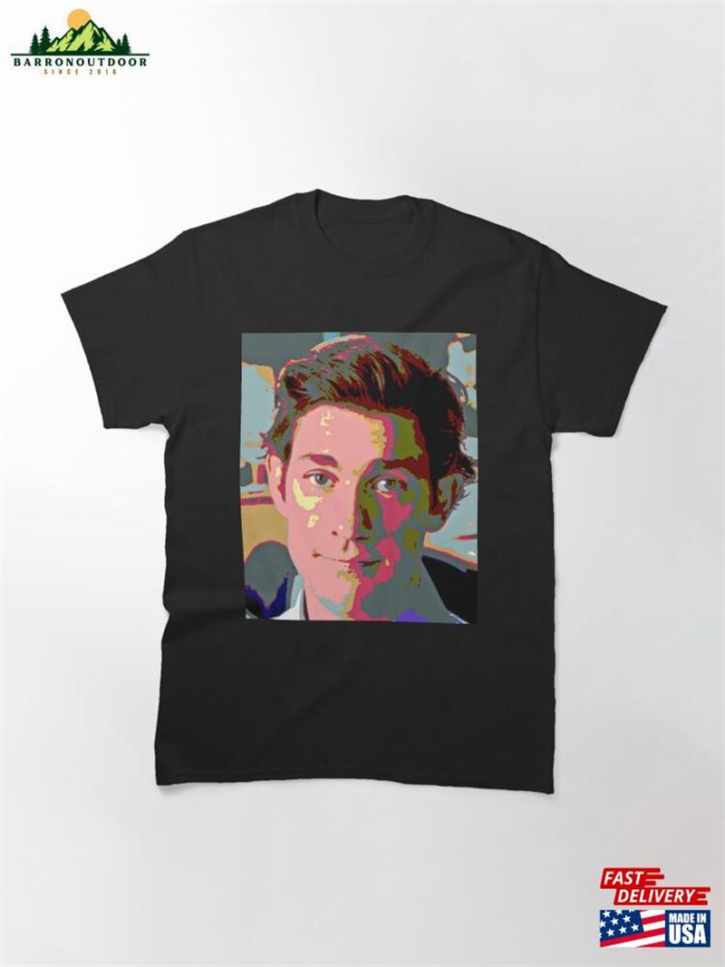 Jim The Office Retro Pop Art Portrait Classic T-Shirt Unisex Jim The Office Retro Pop Art Portrait Classic T-Shirt Unisex