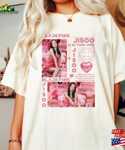 Jisoo Blackpink Born Pink Shirt World Tour Kpop Unisex Classic