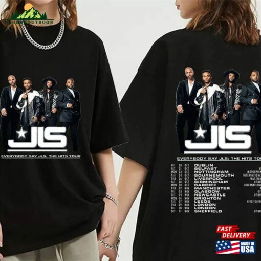 Jls 2023 Tour Shirt Band Fan Concert Sweatshirt T-Shirt