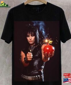 Joan Jett Shirt Blackhearts Punk Rock N Roll Tee Female Rocker T-Shirt Retro 1980S Style Band Hoodie Sweatshirt