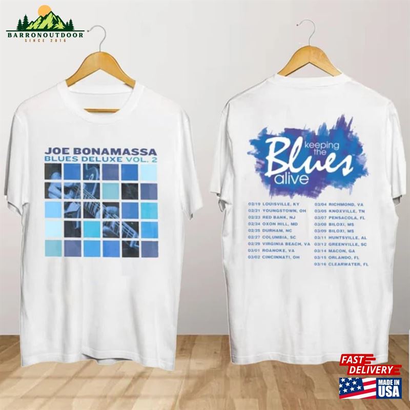 Joe Bonamassa Spring Tour 2024 Shirt Concert Hoodie Classic Joe Bonamassa Spring Tour 2024 Shirt Concert Hoodie Classic