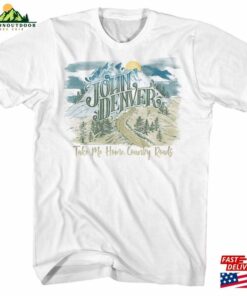 John Denver Take Me Home White Adult T-Shirt Hoodie Sweatshirt