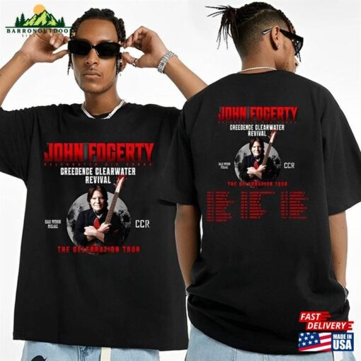 John Fogerty Celebration Tour 2023 Shirt Concert T-Shirt Classic