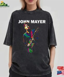 John Mayer Album T-Shirt Solo Tour 2023 Sweatshirt American Singer Merch Classic Hoodie