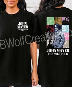 John Mayer Eras Solo Tour Unisex Heavy Cotton Tee T-Shirt