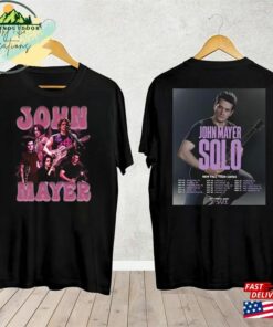John Mayer Solo Tour 2023 T-Shirt 90S Vintage Shirt Fan Gift Sweatshirt Unisex