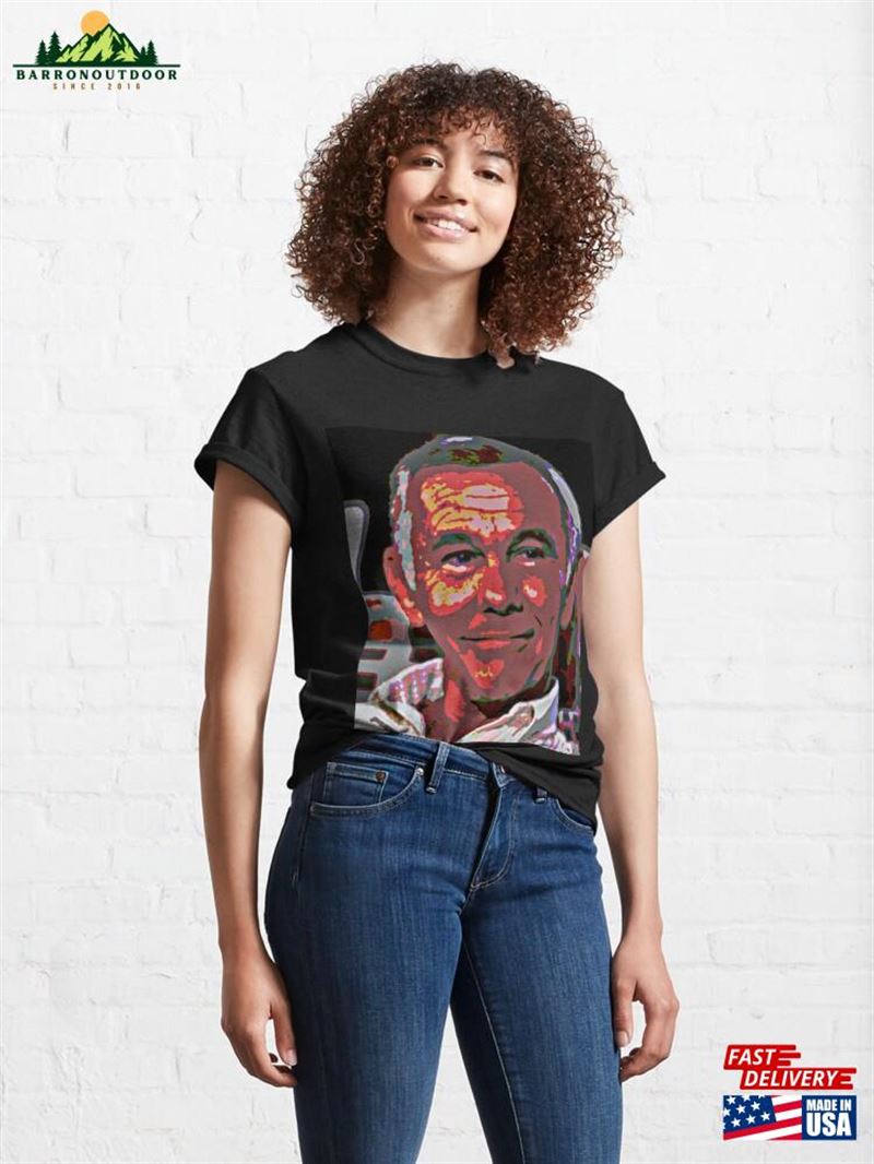 Johnny Carson Retro Pop Art Portrait Classic T-Shirt Sweatshirt Johnny Carson Retro Pop Art Portrait Classic T-Shirt Sweatshirt