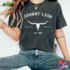 Johnny Cash Est 1932 T-Shirt Bullhead Shirt Country Music Hoodie Sweatshirt